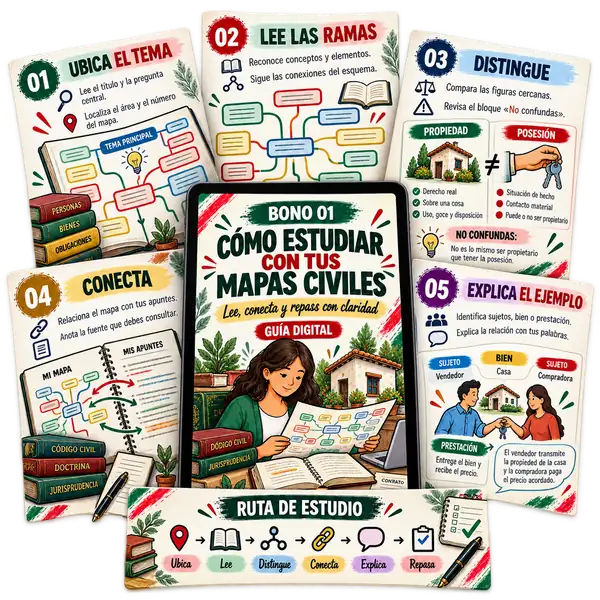 Bono 01: Cómo Estudiar con tus Mapas Civiles