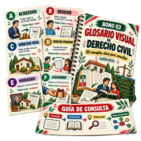Bono 03: Glosario Visual de Derecho Civil